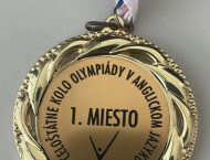 1. miesto v celoslovenskom kole olympiády!
