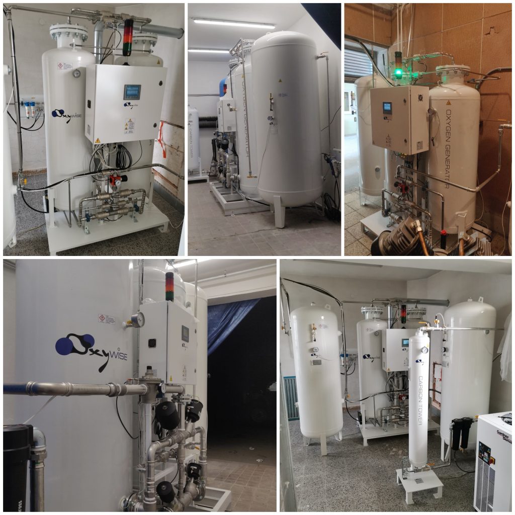 medical oxygen generators in hospitals